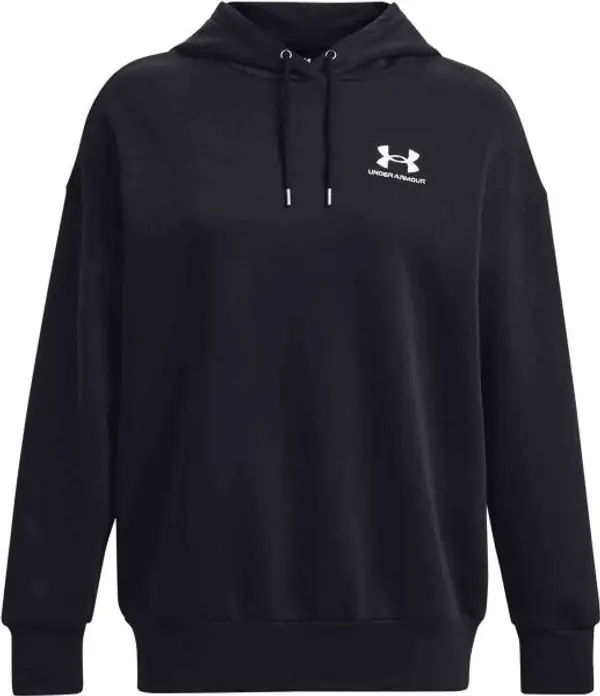 Under Armour Under Armour ESSENTIAL FLC OS HOODIE Дамски суитшърт, черно, размер S