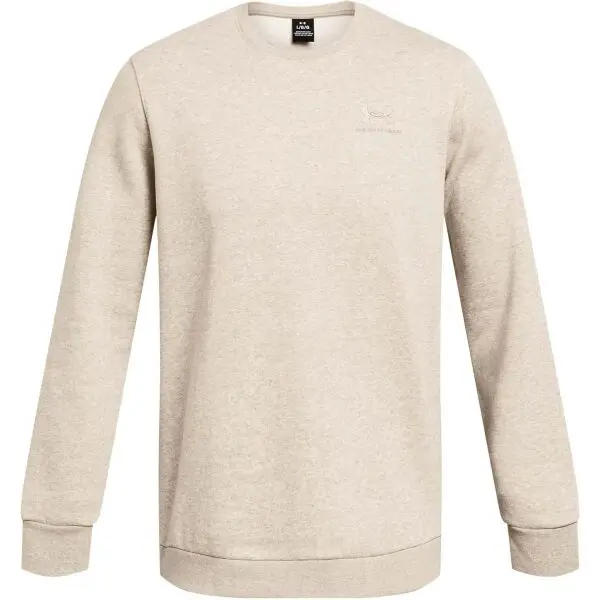 Under Armour Under Armour ESSENTIAL FLEECE CREW Мъжки суитшърт, бежово, размер L