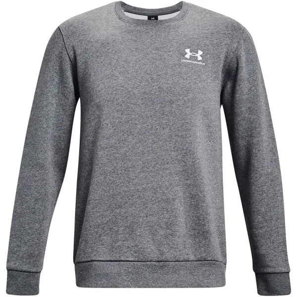 Under Armour Under Armour ESSENTIAL FLEECE CREW Мъжки суитшърт, сиво, размер