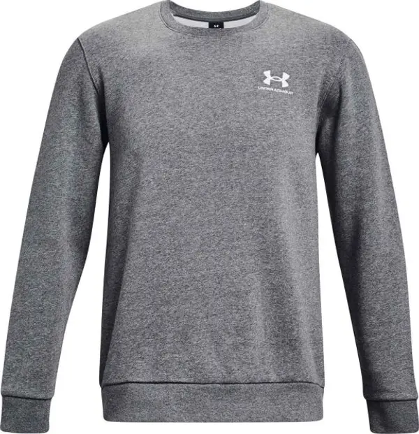 Under Armour Under Armour ESSENTIAL FLEECE CREW Мъжки суитшърт, сиво, размер L