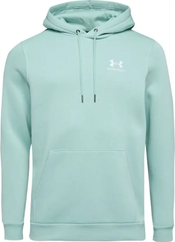 Under Armour Under Armour ESSENTIAL Мъжки суитшърт, светло-зелено, размер
