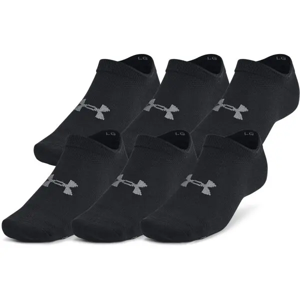 Under Armour Under Armour ESSENTIAL NO SHOW Универсални  чорапи, черно, размер L