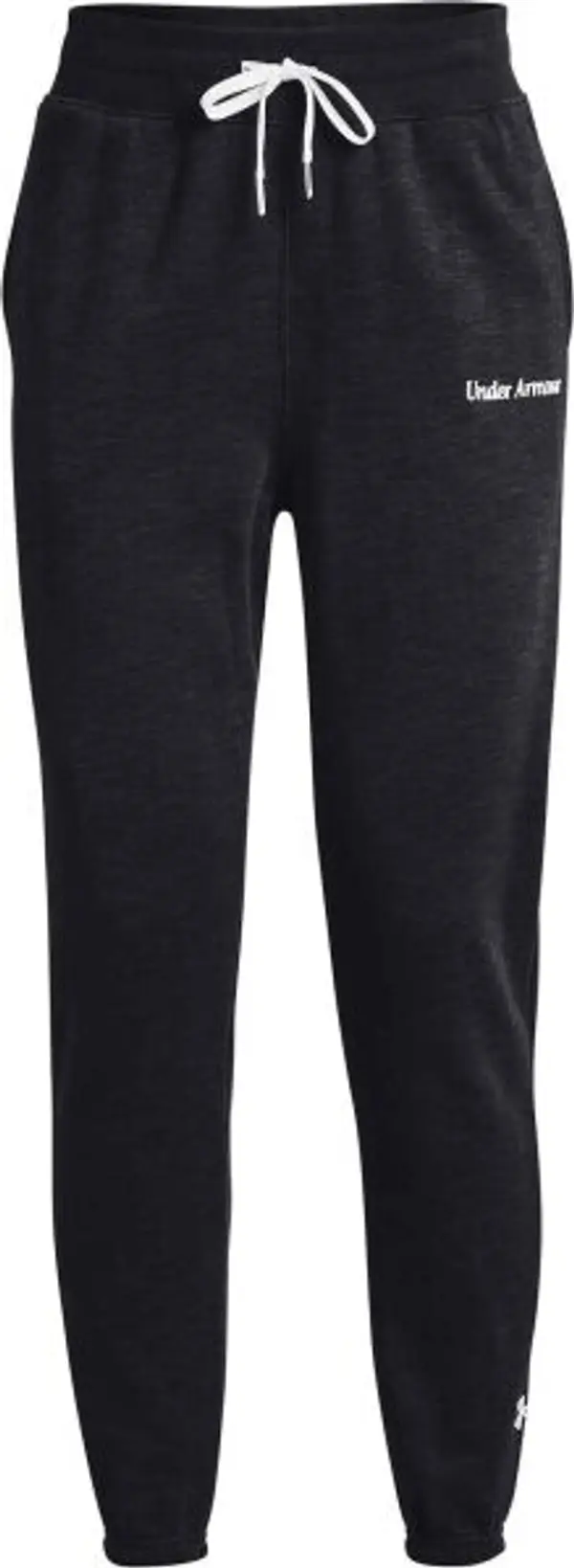 Under Armour Under Armour ESSENTIAL SCRIPT Дамски спортни панталони, черно, размер M