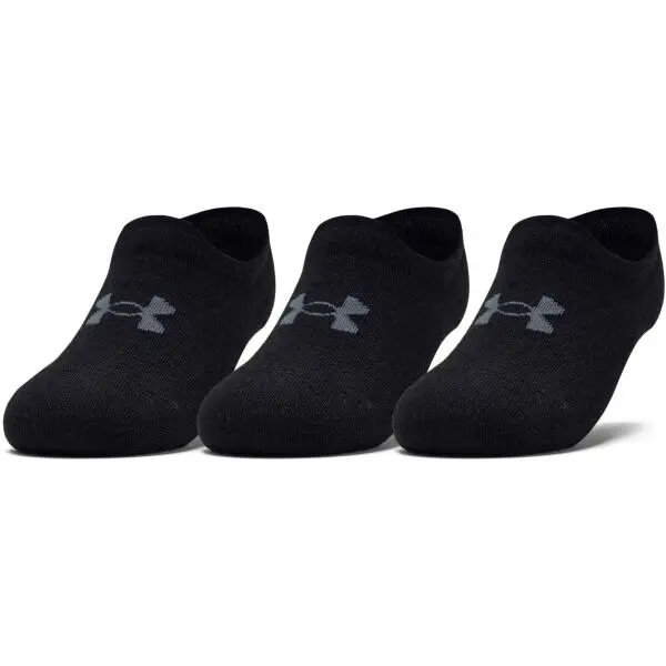 Under Armour Under Armour ESSENTIAL ULTRALOW TAB 3PK Дамски ниски чорапи, черно, размер M