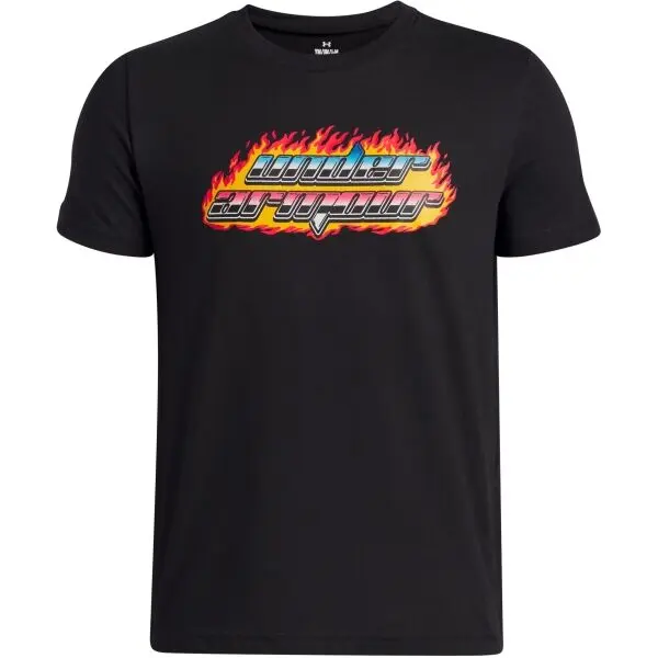 Under Armour Under Armour FLAME WSS Момчешка тениска, черно, размер L