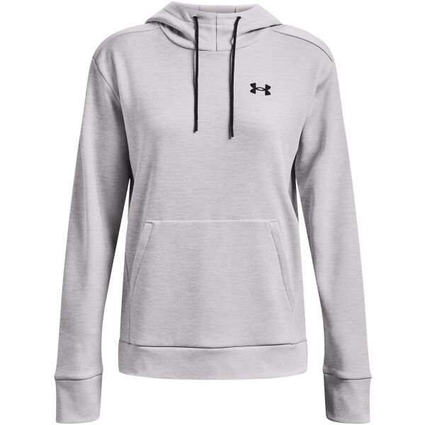 Under Armour Under Armour FLEECE LC HOODIE Дамско горнище, сиво, размер