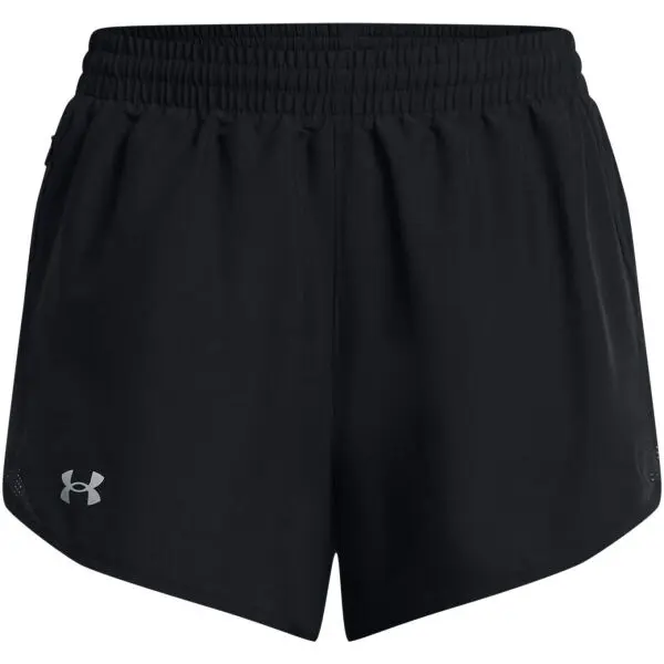 Under Armour Under Armour FLY BY 3'' Дамски къси шорти, черно, размер