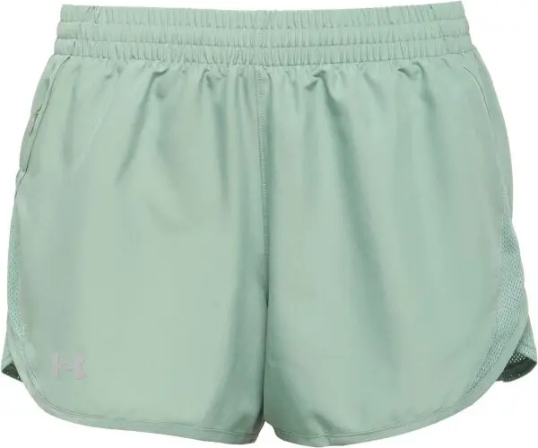 Under Armour Under Armour FLY BY 3'' Дамски къси шорти, светло-зелено, размер