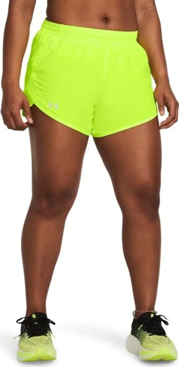 Under Armour Under Armour FLY BY 3'' Дамски къси шорти, жълто, размер