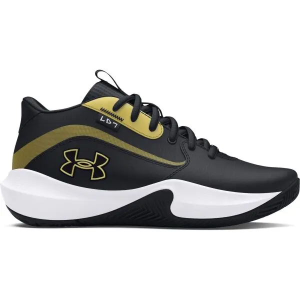 Under Armour Under Armour GS LOCKDOWN 7 Момчешки обувки за баскетбол, черно, размер 37.5