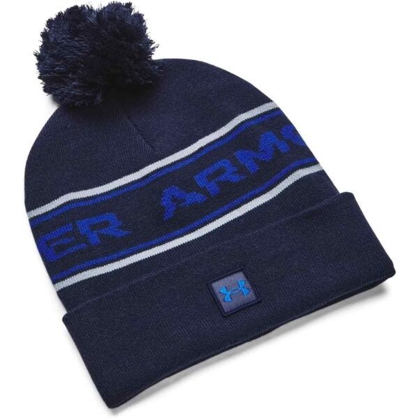 Under Armour Under Armour HALFTIME POM Мъжка зимна шапка, тъмносин, размер