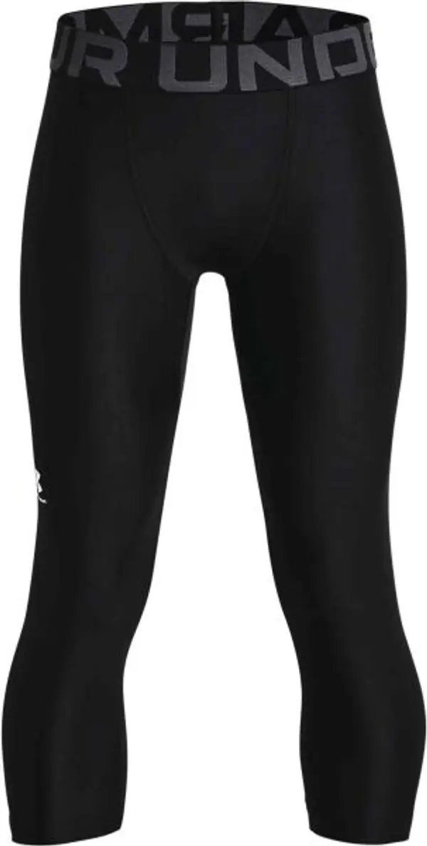 Under Armour Under Armour HEATGEAR 3/4 LEGGINGS Момчешки клин, черно, размер XS