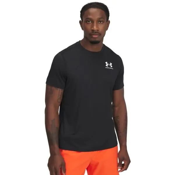 Under Armour Under Armour HEATGEAR FITTED Мъжка тениска, черно, размер