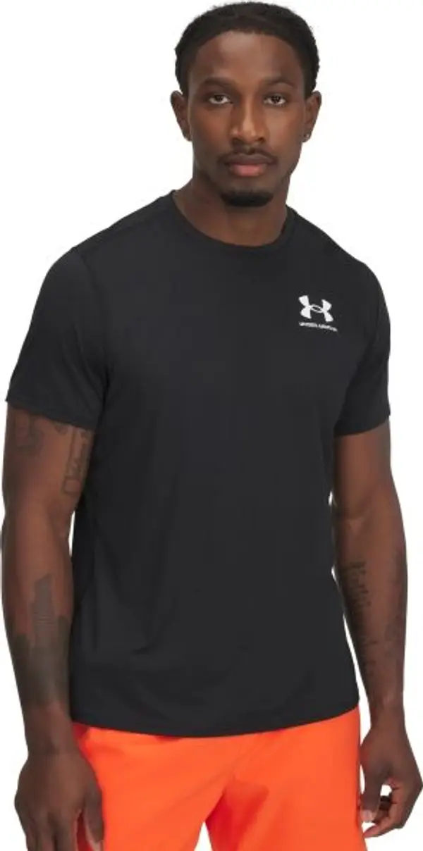 Under Armour Under Armour HEATGEAR FITTED Мъжка тениска, черно, размер