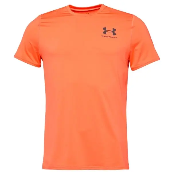 Under Armour Under Armour HEATGEAR FITTED Мъжка тениска, оранжево, размер S