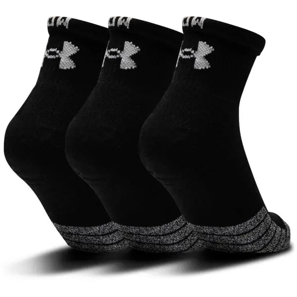 Under Armour Under Armour HEATGEAR QUARTER 3PK Универсални чорапи, черно, размер