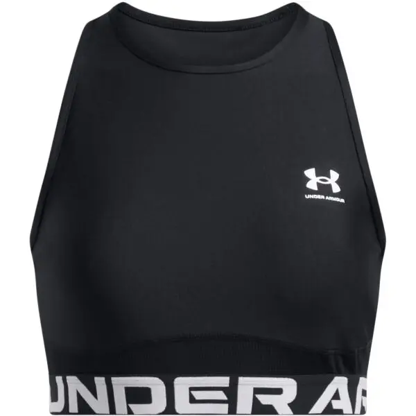 Under Armour Under Armour HEATGEAR RIB Дамски потник, черно, размер L