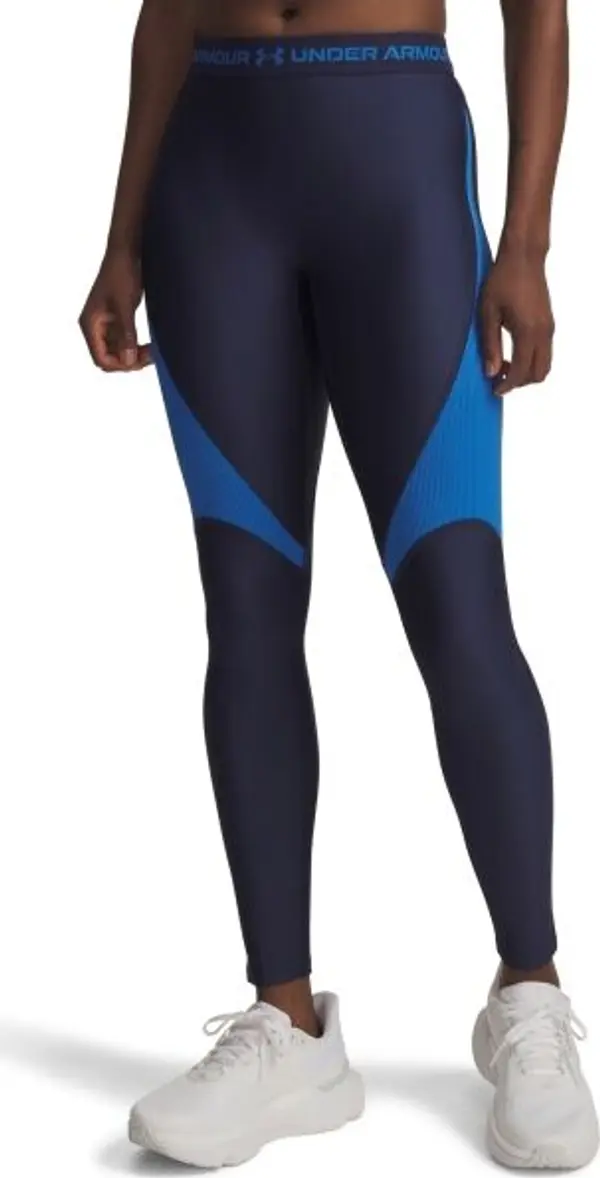 Under Armour Under Armour HEATGEAR RIB LEGGING Дамски клин, тъмносин, размер S