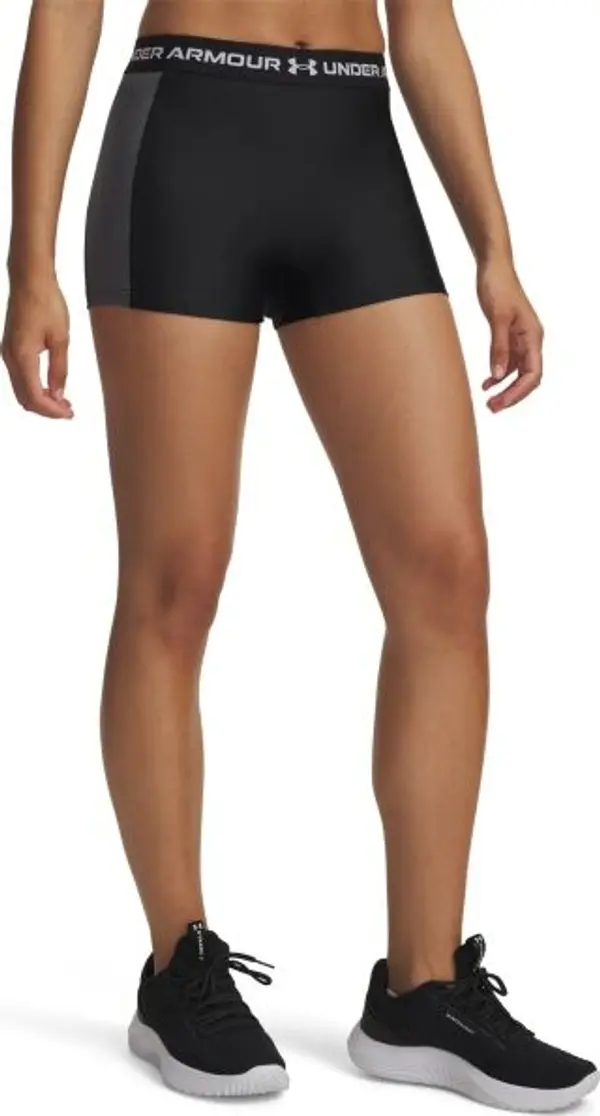 Under Armour Under Armour HEATGEAR RIB SHORTY Дамски къси панталони, черно, размер M