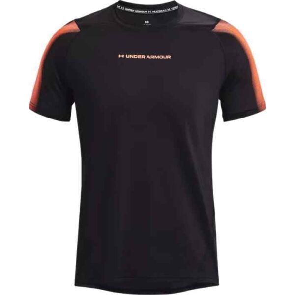 Under Armour Under Armour HEATGEAR&reg; FITTED SHORT SLEEVE Мъжка тениска, черно, размер