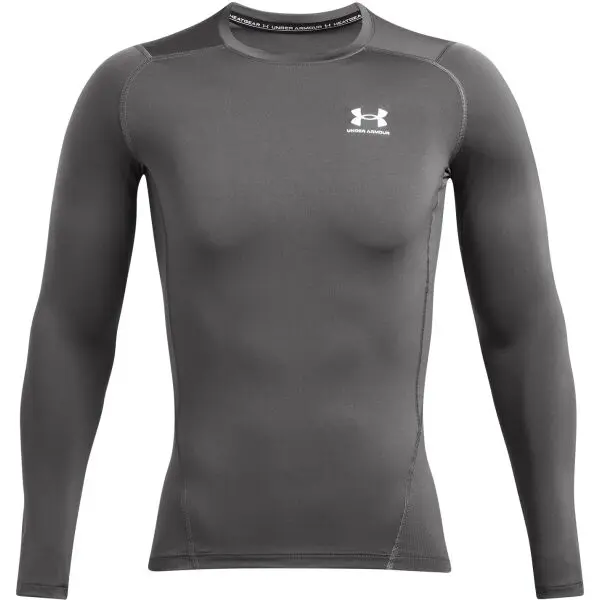 Under Armour Under Armour HG ARMOUR COMP LS Мъжка тениска, сиво, размер