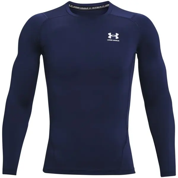 Under Armour Under Armour HG ARMOUR COMP LS Мъжка тениска, тъмносин, размер L