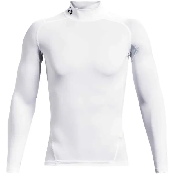 Under Armour Under Armour HG ARMOUR COMP MOCK LS Мъжка компресираща блуза, бяло, размер