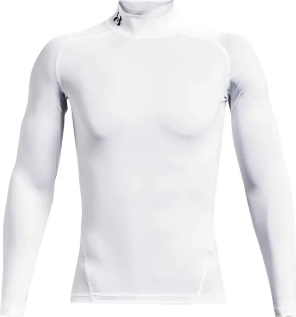 Under Armour Under Armour HG ARMOUR COMP MOCK LS Мъжка компресираща блуза, бяло, размер XXXL