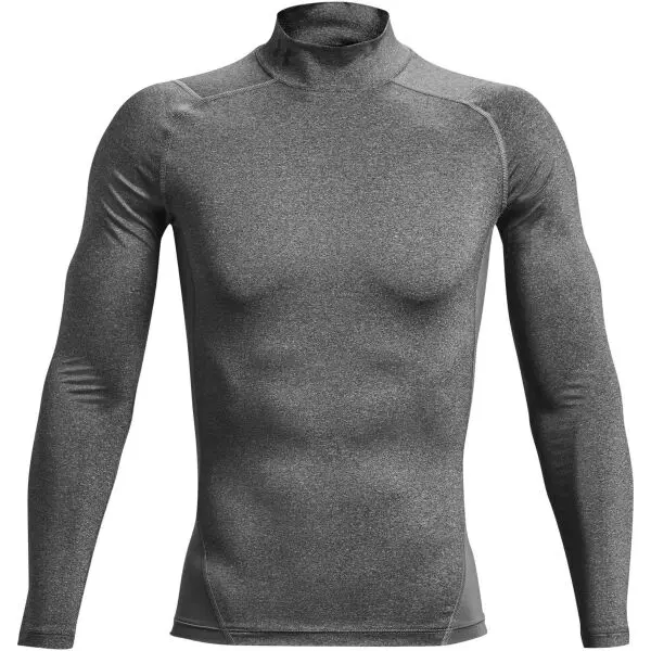 Under Armour Under Armour HG ARMOUR COMP MOCK LS Мъжка компресираща блуза, тъмносиво, размер