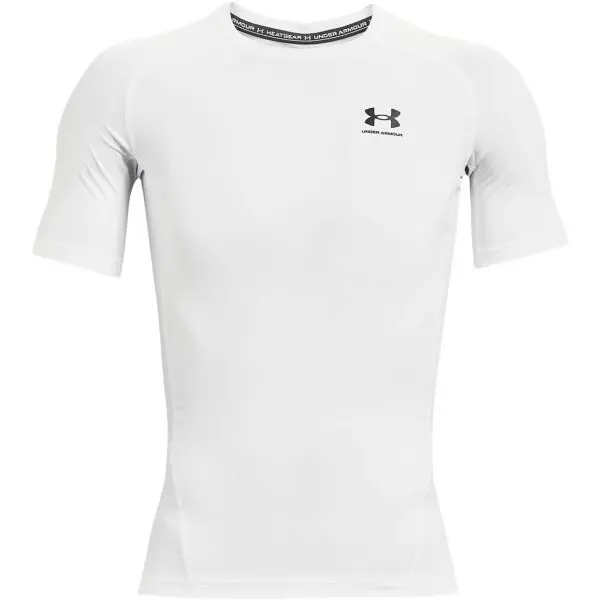 Under Armour Under Armour HG ARMOUR COMP SS Мъжка тениска, бяло, размер