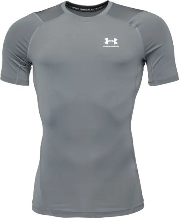 Under Armour Under Armour HG ARMOUR COMP SS Мъжка тениска, тъмносиво, размер