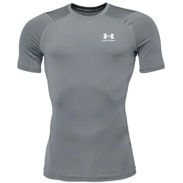 Under Armour Under Armour HG ARMOUR COMP SS Мъжка тениска, тъмносиво, размер M