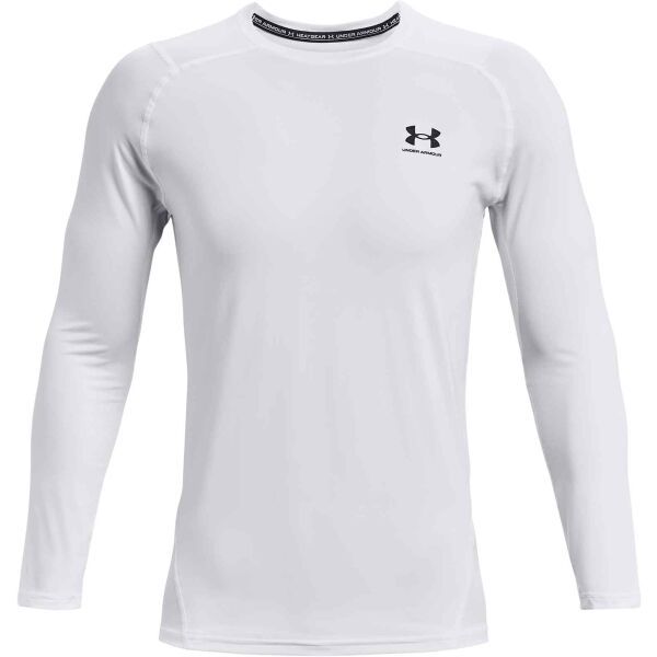 Under Armour Under Armour HG ARMOUR FITTED LS Мъжка блуза с дълъг ръкав, бяло, размер