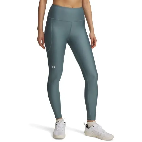 Under Armour Under Armour HG ARMOUR HIRISE LEG Дамски компресиращ клин, светлосиньо, размер