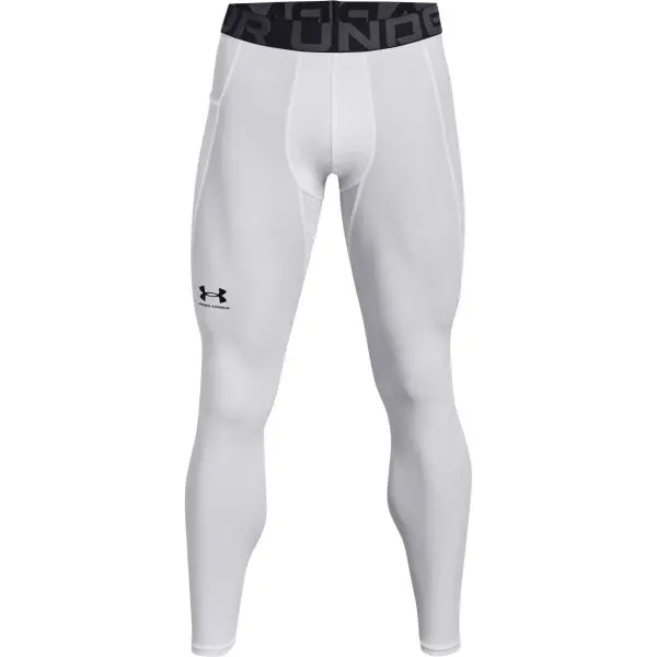 Under Armour Under Armour HG ARMOUR LEGGINGS Мъжки клин, бяло, размер S