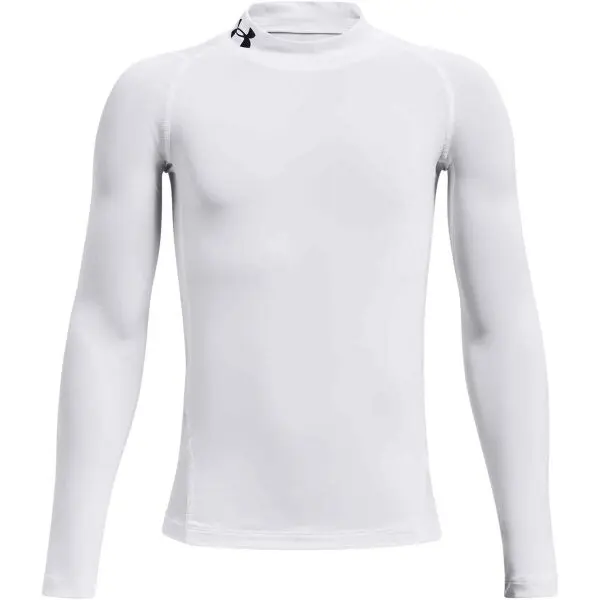 Under Armour Under Armour HG ARMOUR MOCK Момчешка тениска за къпане, бяло, размер L