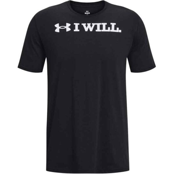 Under Armour Under Armour I WILL Мъжка тениска, черно, размер