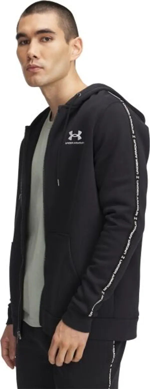 Under Armour Under Armour ICON FLEECE HOODIE Мъжки суитшърт, черно, размер
