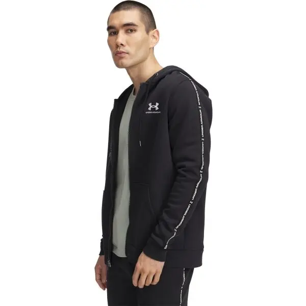 Under Armour Under Armour ICON FLEECE HOODIE Мъжки суитшърт, черно, размер M