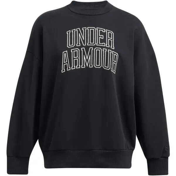 Under Armour Under Armour ICON TERRY CREW Дамски суитшърт, черно, размер M