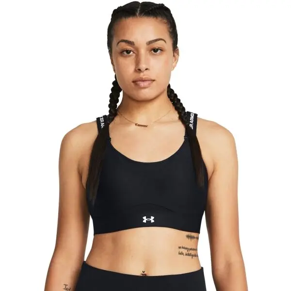 Under Armour Under Armour INFINITY HIGH 2.0 Дамско бюстие, черно, размер S A-C