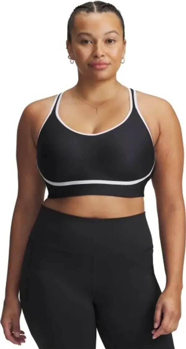 Under Armour Under Armour INFINITY MID PIPED Бюстие за жени, черно, размер