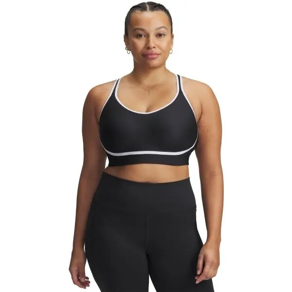 Under Armour Under Armour INFINITY MID PIPED Бюстие за жени, черно, размер
