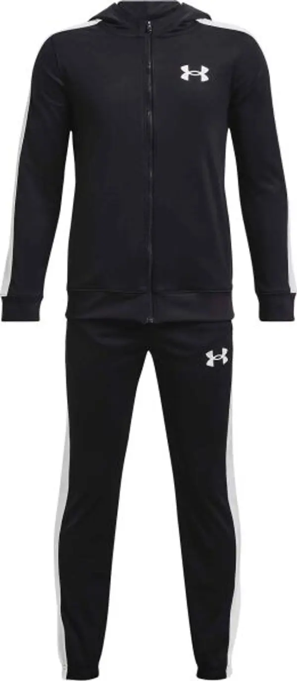 Under Armour Under Armour KNIT HOODED TRACK SUIT Спортен комплект за момчета, черно, размер L