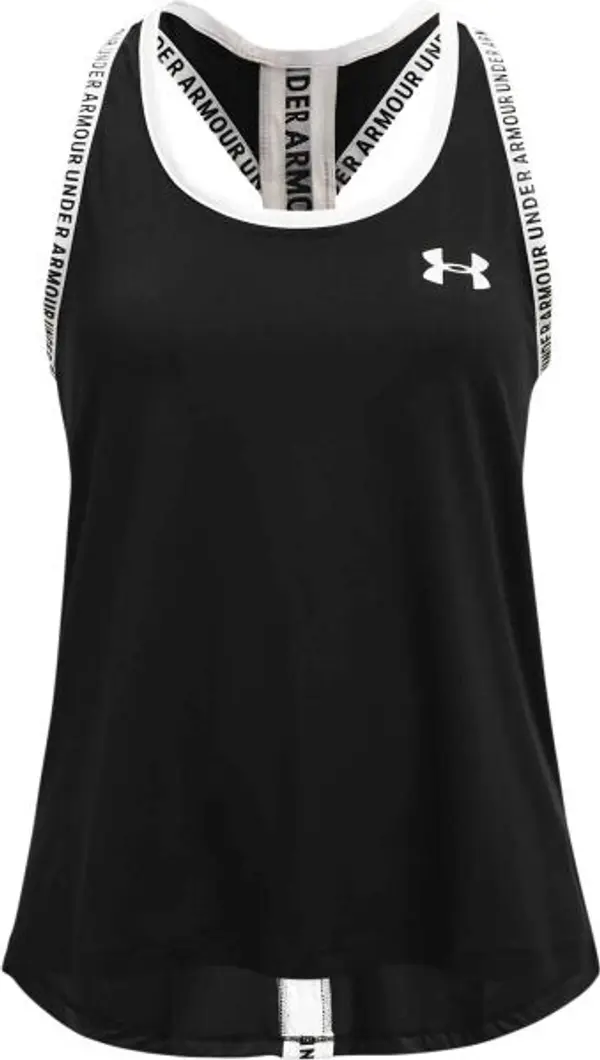 Under Armour Under Armour KNOCK OUT Потник за момичета, черно, размер L