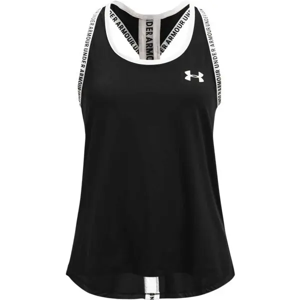 Under Armour Under Armour KNOCK OUT Потник за момичета, черно, размер M