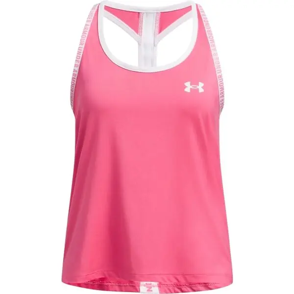 Under Armour Under Armour KNOCK OUT Потник за момичета, розово, размер L