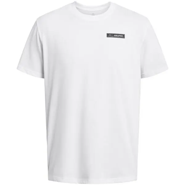 Under Armour Under Armour LABEL Мъжка тениска, бяло, размер