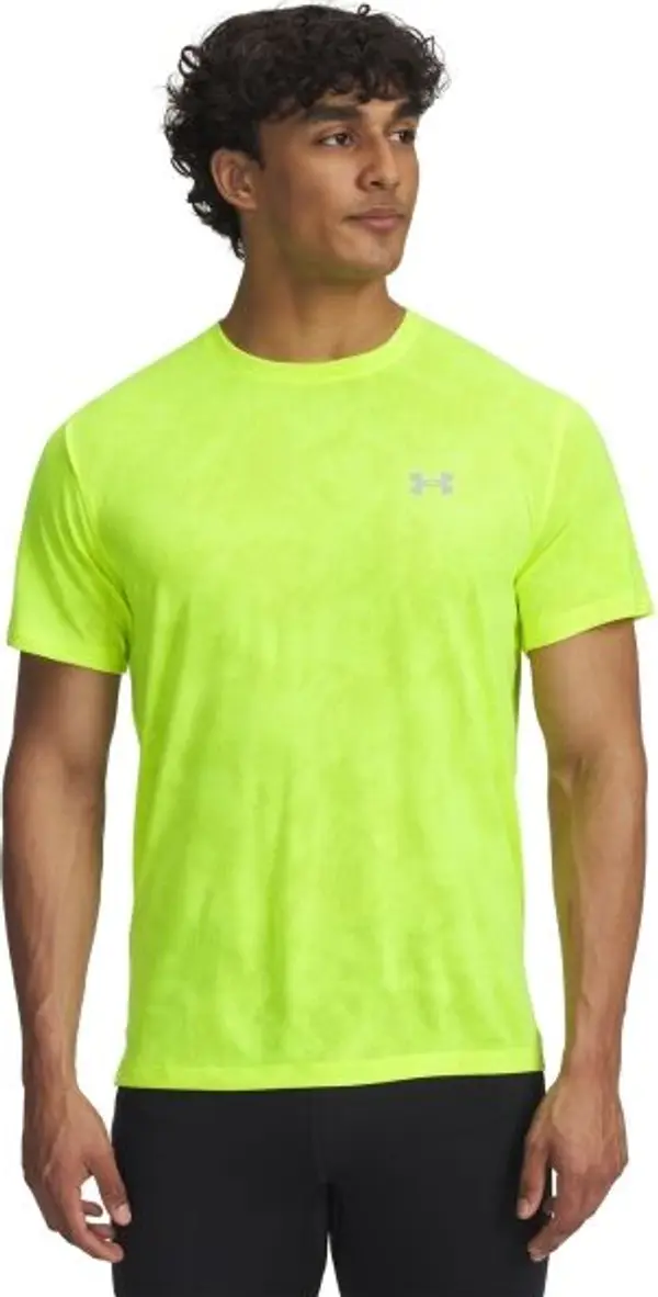 Under Armour Under Armour LAUNCH CAMO Мъжка тениска, жълто, размер