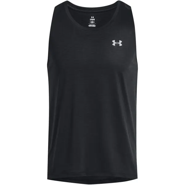 Under Armour Under Armour LAUNCH SINGLET Мъжки потник, черно, размер